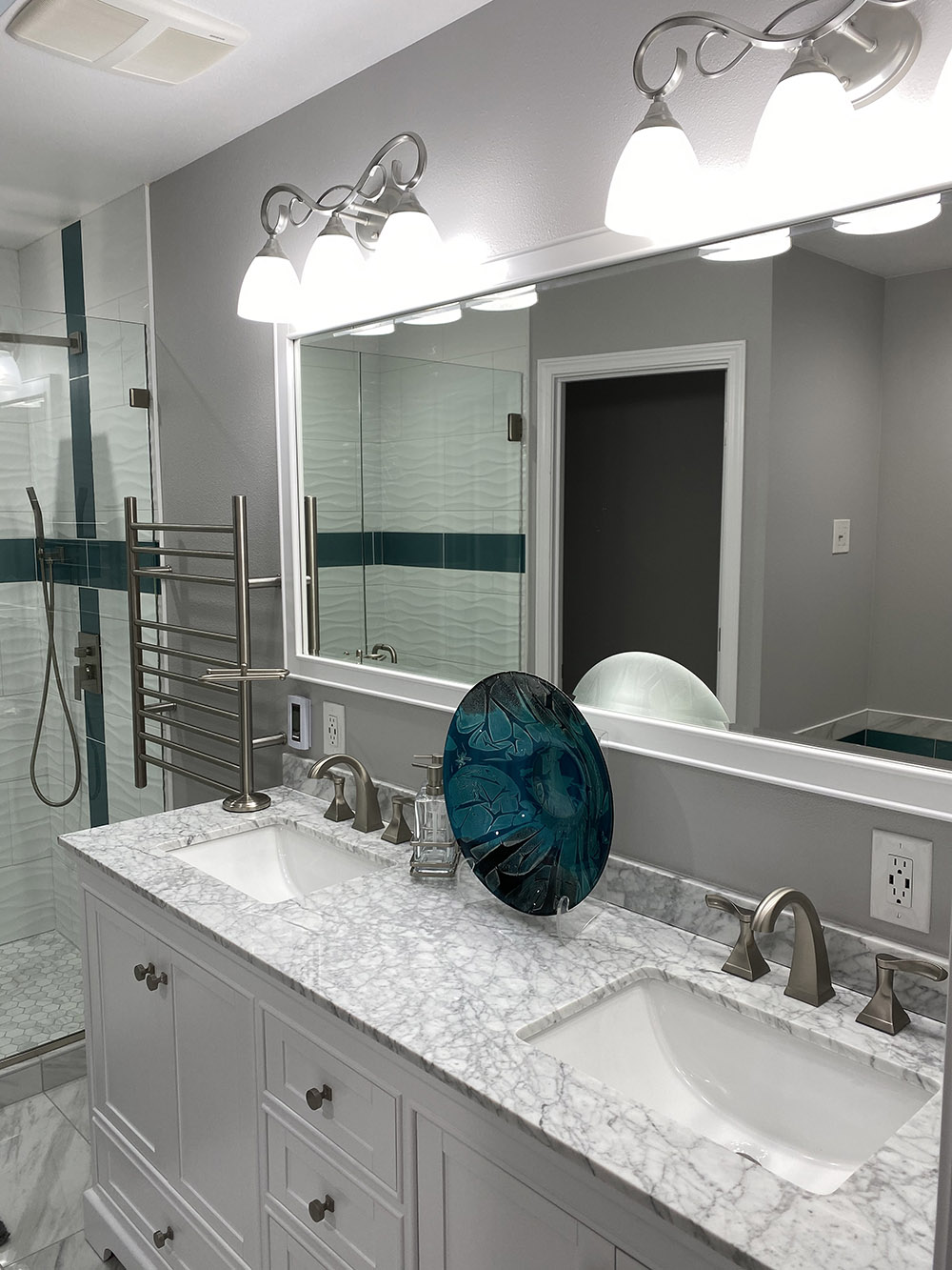 Timeless Construction, bathroom remodel, everett