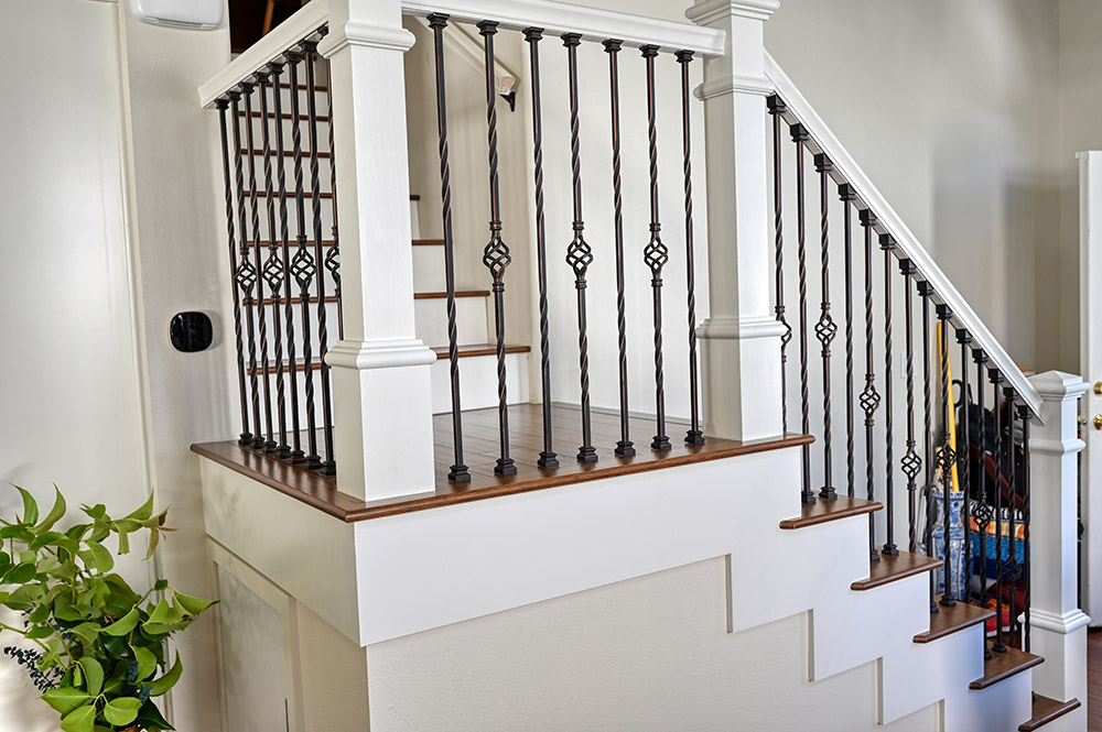 Timeless Construction, stairs and railing, marysville