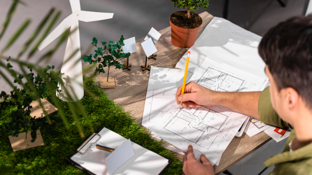 outdoor living area designer